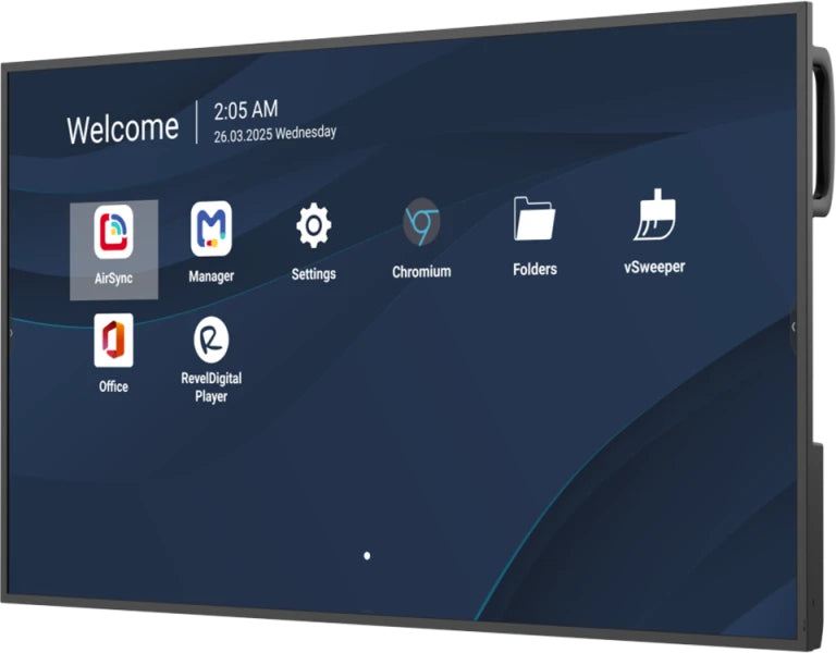 Viewsonic CDE4331-1C Écran d'affichage dynamique 43" LCD 4K Ultra HD Wifi Android 14 Noir