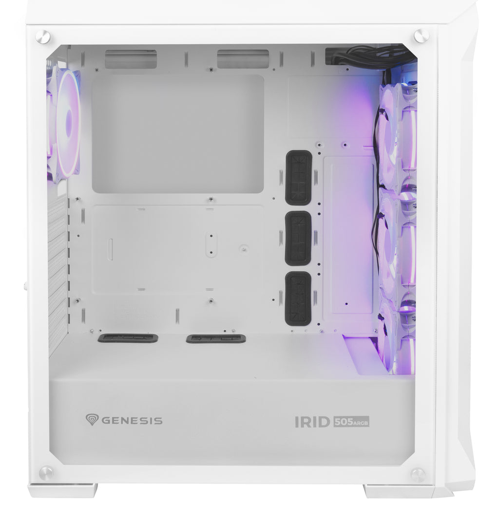 Genesis Irid 505 V2 aRGB Tower ATX Hvid