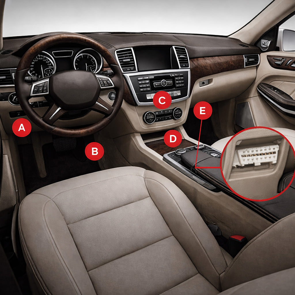 Interface de test et de diagnostic OBD2 ELM327 pour voiture VDiagX V016 Zenwire