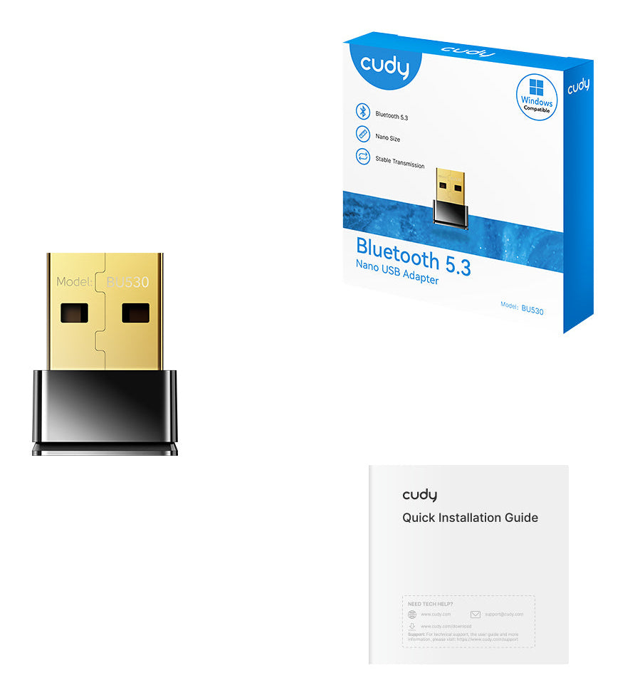 Cudy BU530 carte et adaptateur d'interfaces Bluetooth