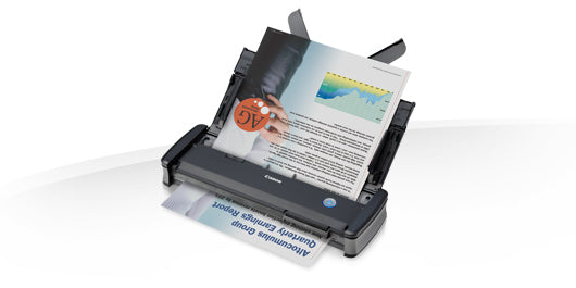 Canon imageFORMULA P-215II Alimentation feuille à feuille de scanner 600 x 600 DPI A4 Noir, Gris