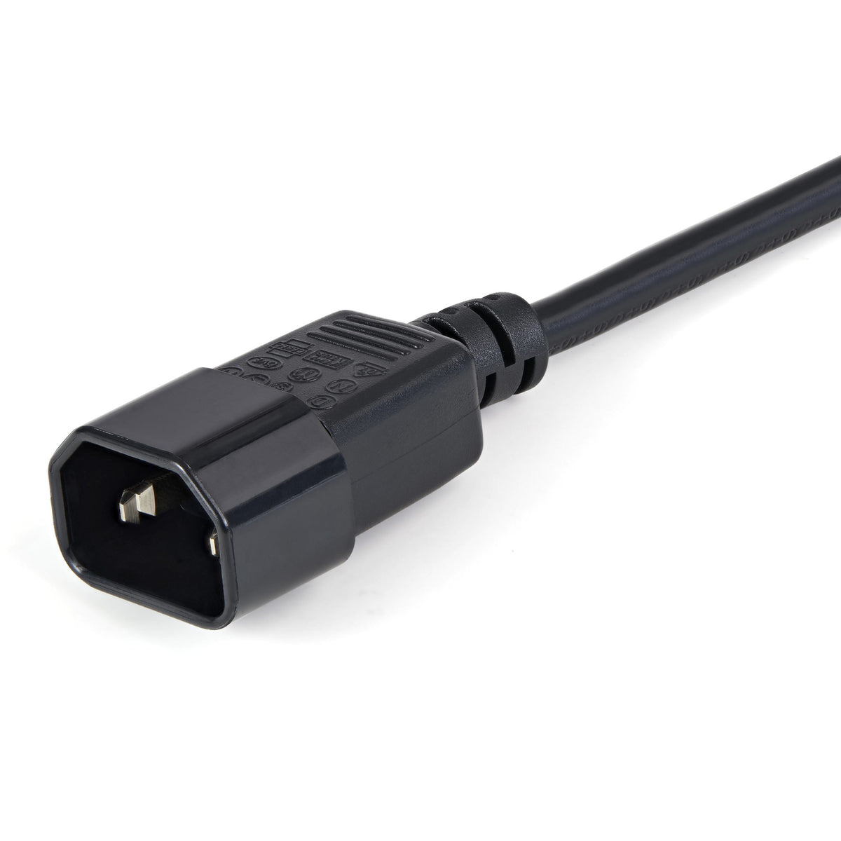 StarTech.com Câble / Cordon d'extension d'alimentation standard C13 vers C14 de 1m - Mâle / Femelle