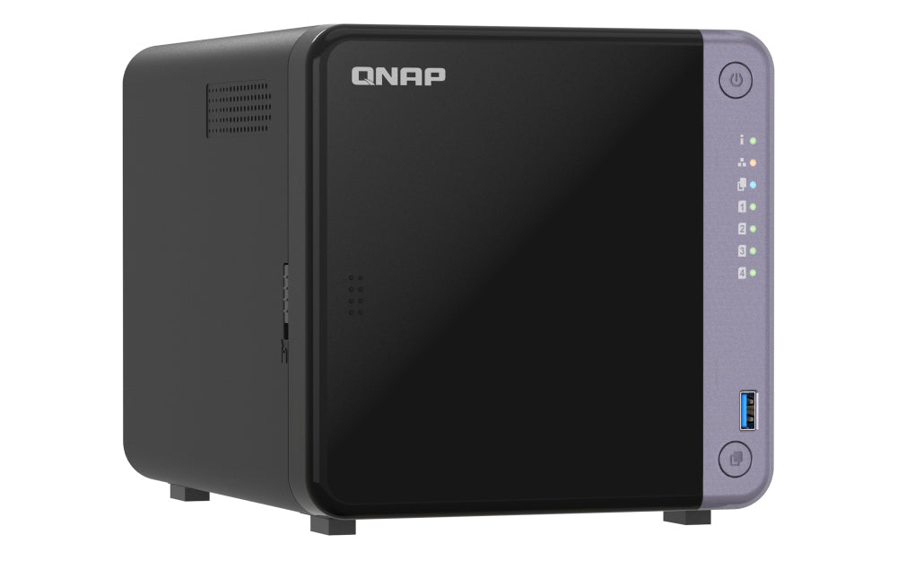 QNAP TS-432X NAS Tower Alpine Alpine AL-524 4 Go DDR4 QNAP QTS Noir