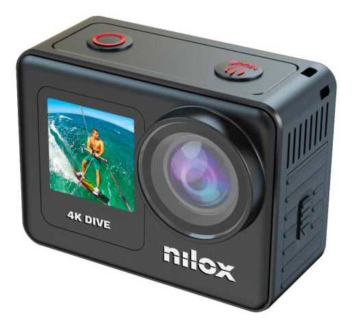 Nilox 4K DIVE Caméra pour Sports d'Action, 4K Ultra HD, CMOS 4 MP, 108 g
