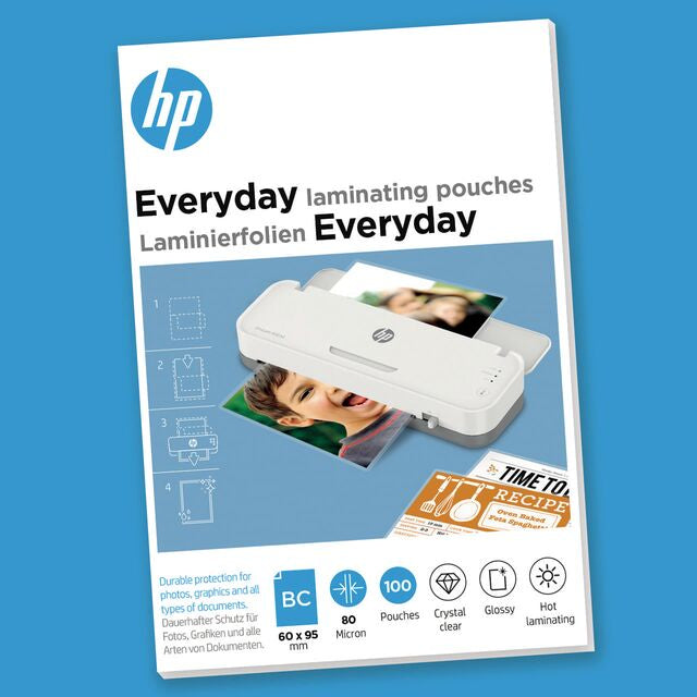 Pochette Plastique HP 9157, Transparente, 60 x 95 mm