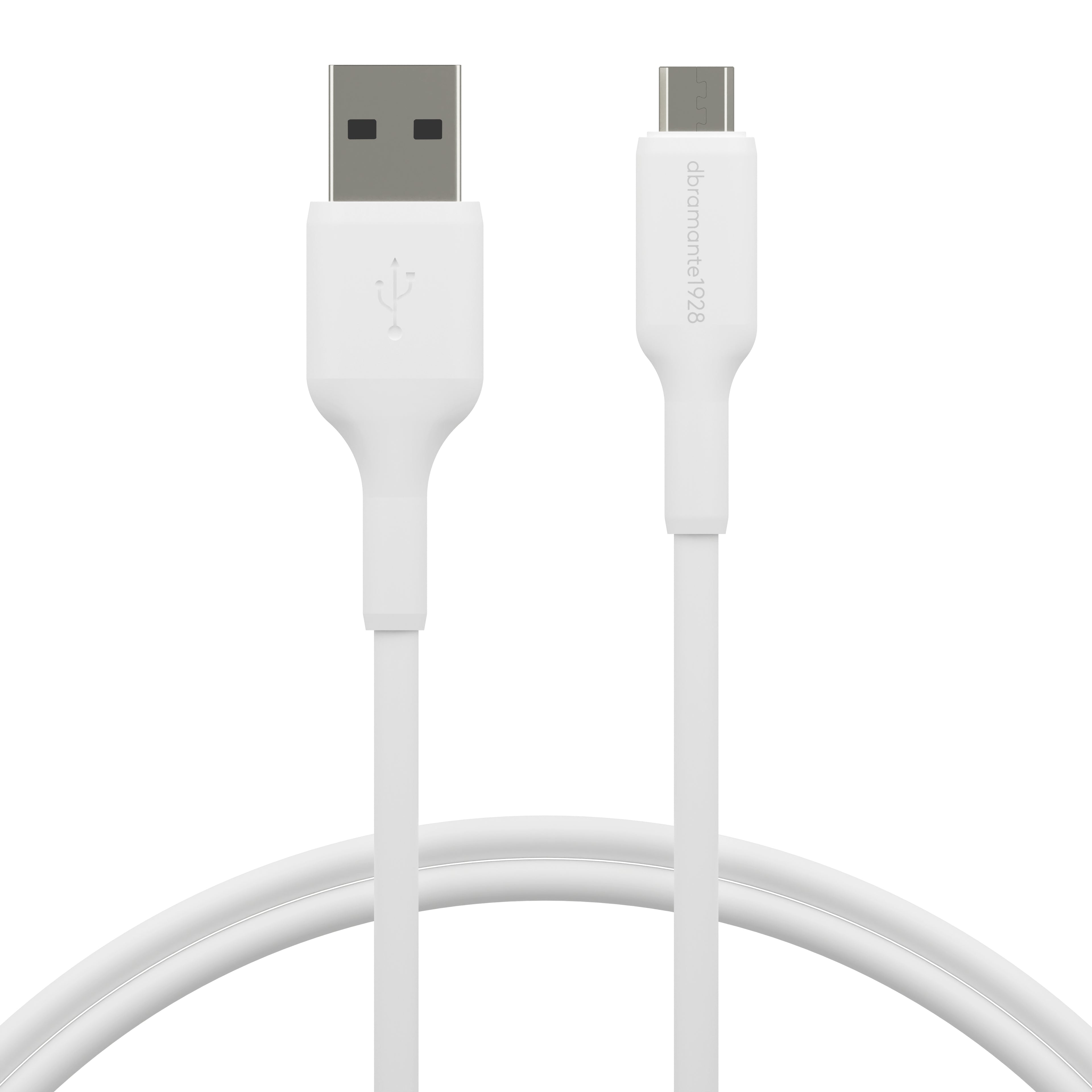 dbramante1928 CB10MAWH7182 câble USB USB 2.0 1 m USB A Micro-USB A 0,48 Gbit/s 12 W Blanc