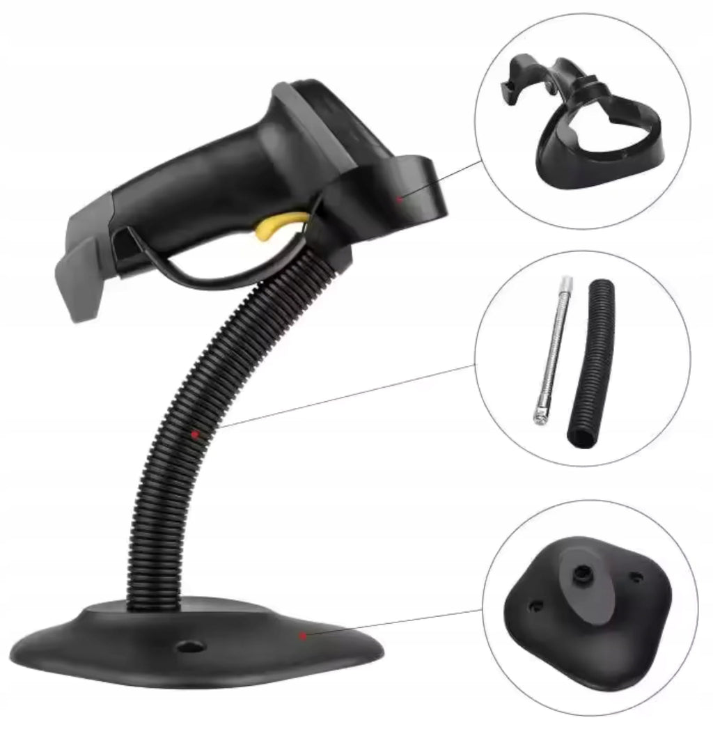 Support universel pour lecteur de codes-barres Zenwire