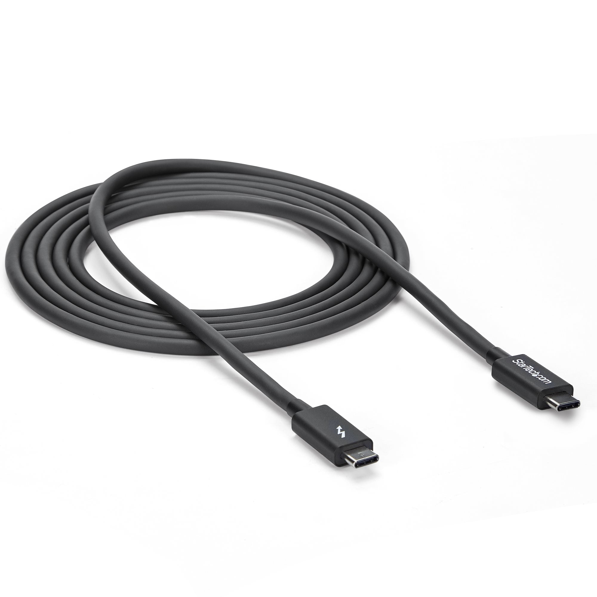 StarTech.com Câble Thunderbolt 3 (20 Gb/s) USB-C de 2 m - Compatible Thunderbolt, USB et DisplayPort - M/M