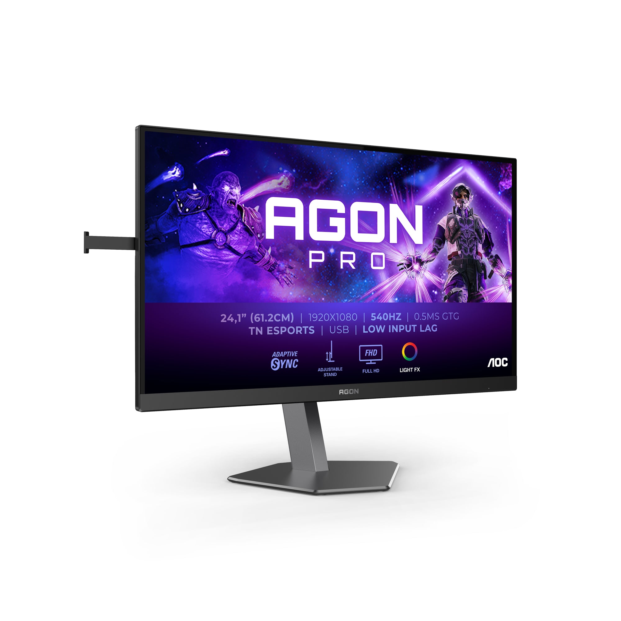 AOC AOC AGON PRO AG246FK écran plat de PC 61,2 cm (24.1") 1920 x 1080 pixels Full HD LCD Noir