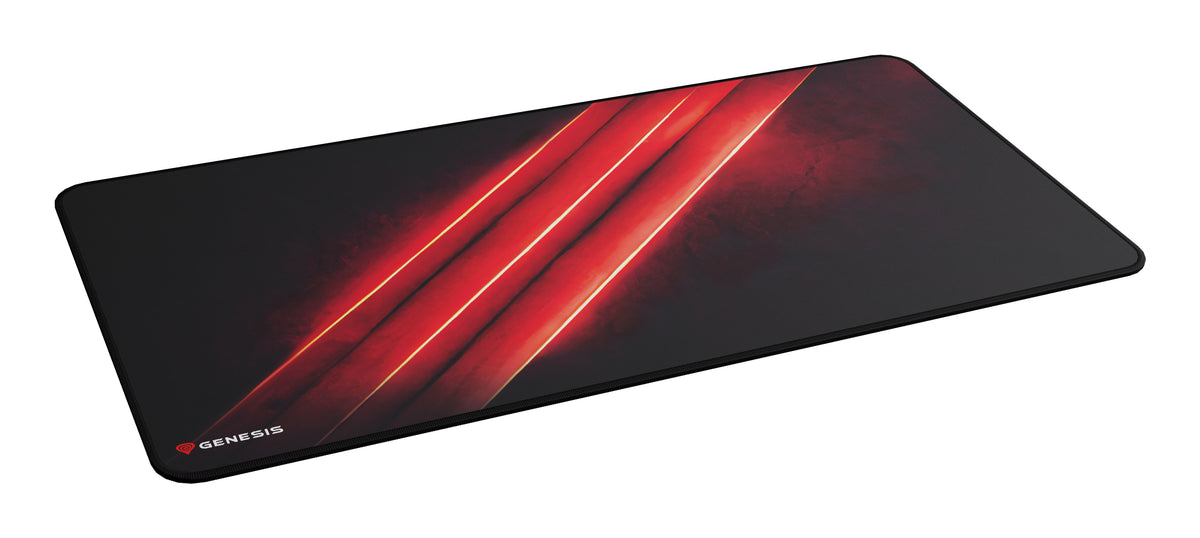 GENESIS Carbon 500 Maxi Flash G2 Tapis de souris de jeu Noir, Rouge - vue 4
