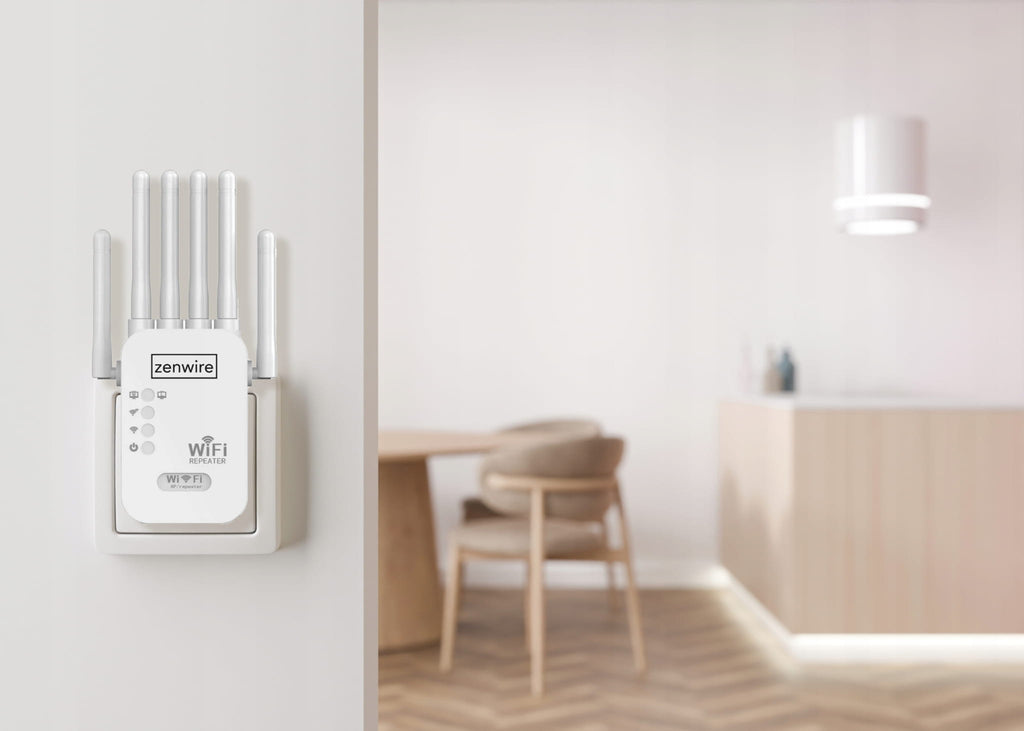 Amplificateur de signal WiFi 5, répéteur et point d'accès extérieur Zenwire WD-R1201U, 1 200 Mb/s