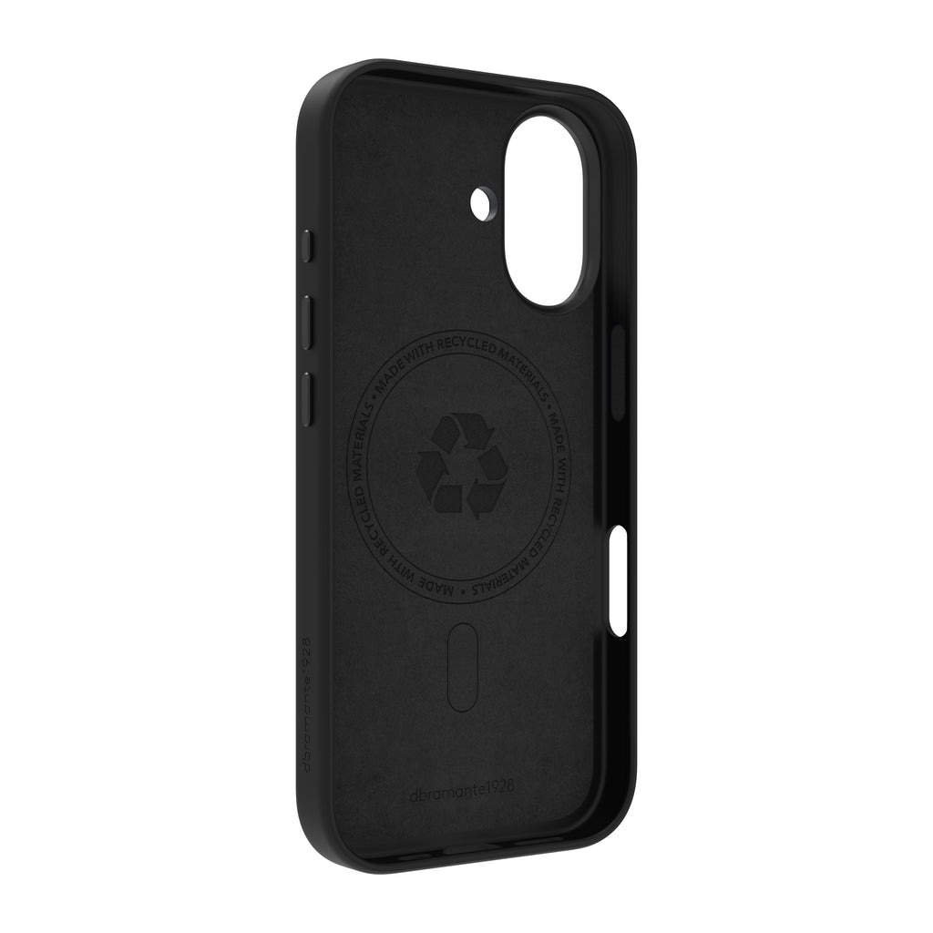 Coque de Protection Roskilde MS Kick ICON pour iPhone 17, Housse avec Support de Bureau, Noir