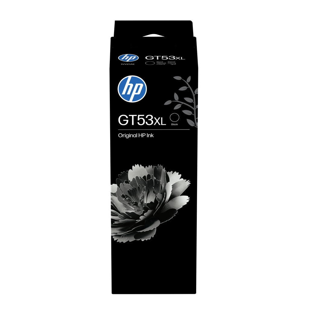 HP Bouteille d'encre noire GT53XL authentique (135 ml)