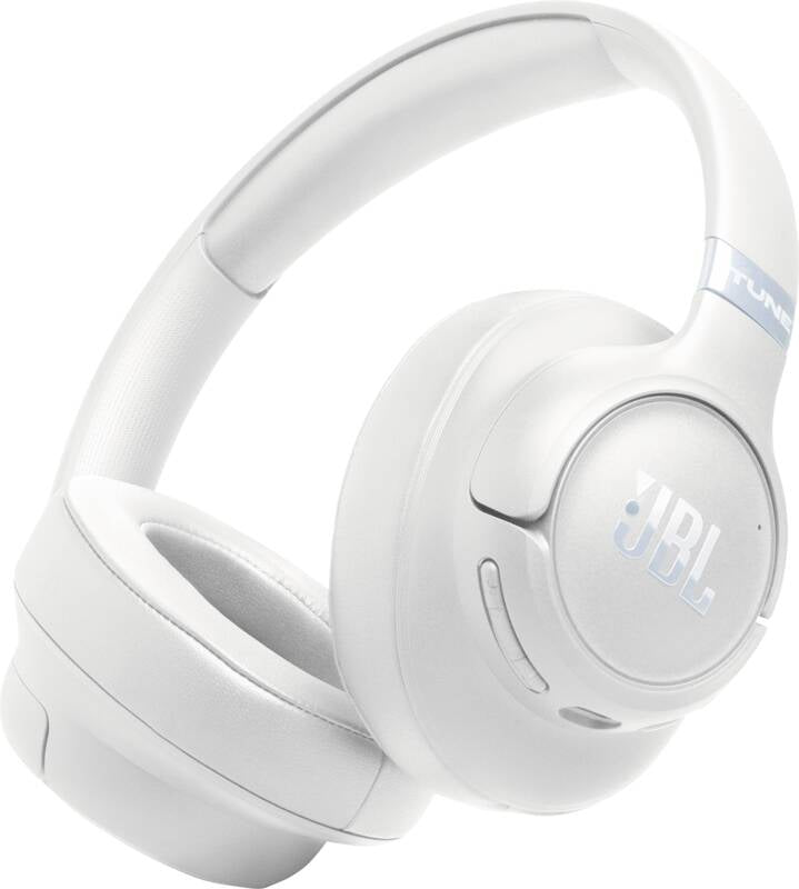 JBL Tune 780NC Casque Bluetooth Sans Fil et Filaire, Blanc