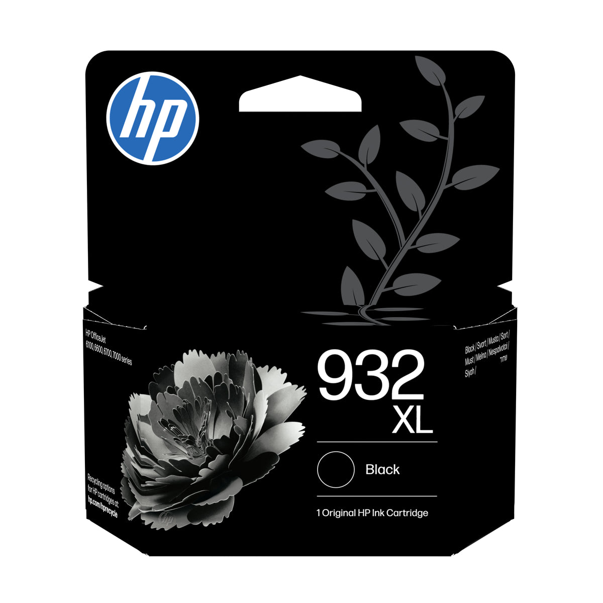 HP 932XL Cartouche d'Encre Noire Grande Capacité Authentique