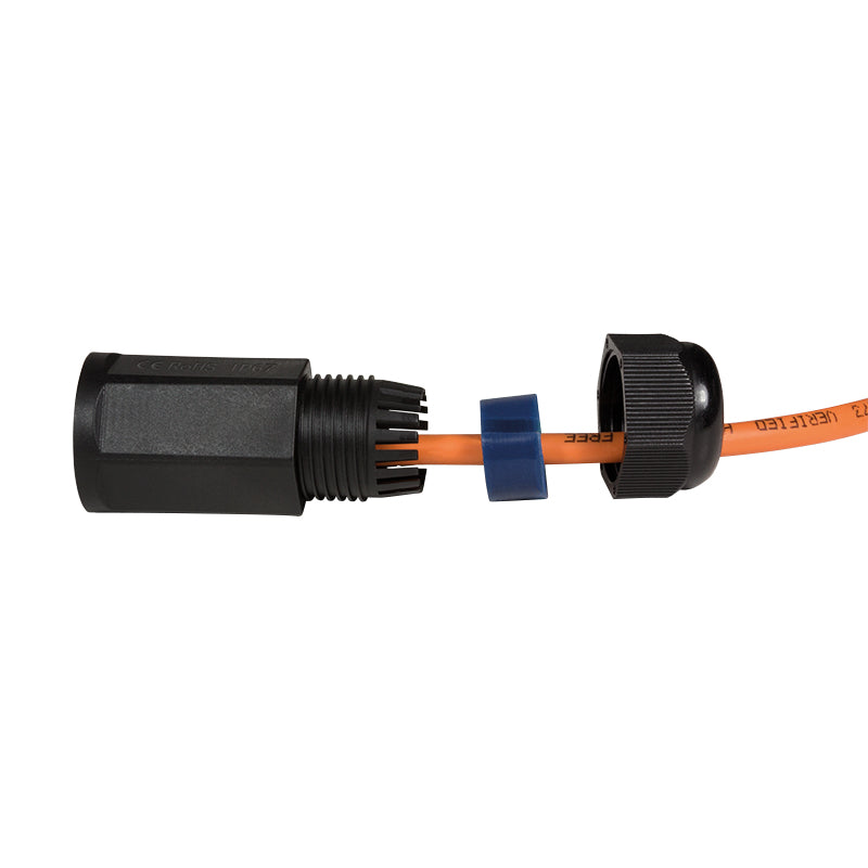 LogiLink NP0080 connecteur de fils RJ-45 Noir