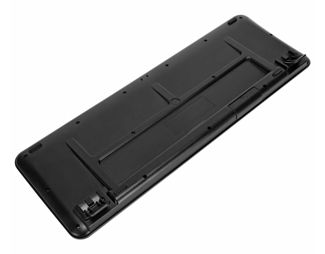 Targus AKM610NO Ensemble Clavier et Souris Sans Fil RF, Disposition QWERTY Nordique, Noir