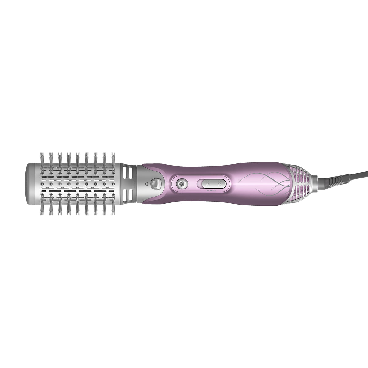 Grundig HS 6220 Brosse soufflante à air chaud À chaleur Gris, Rose 1100 W 1,8 m - vue 3