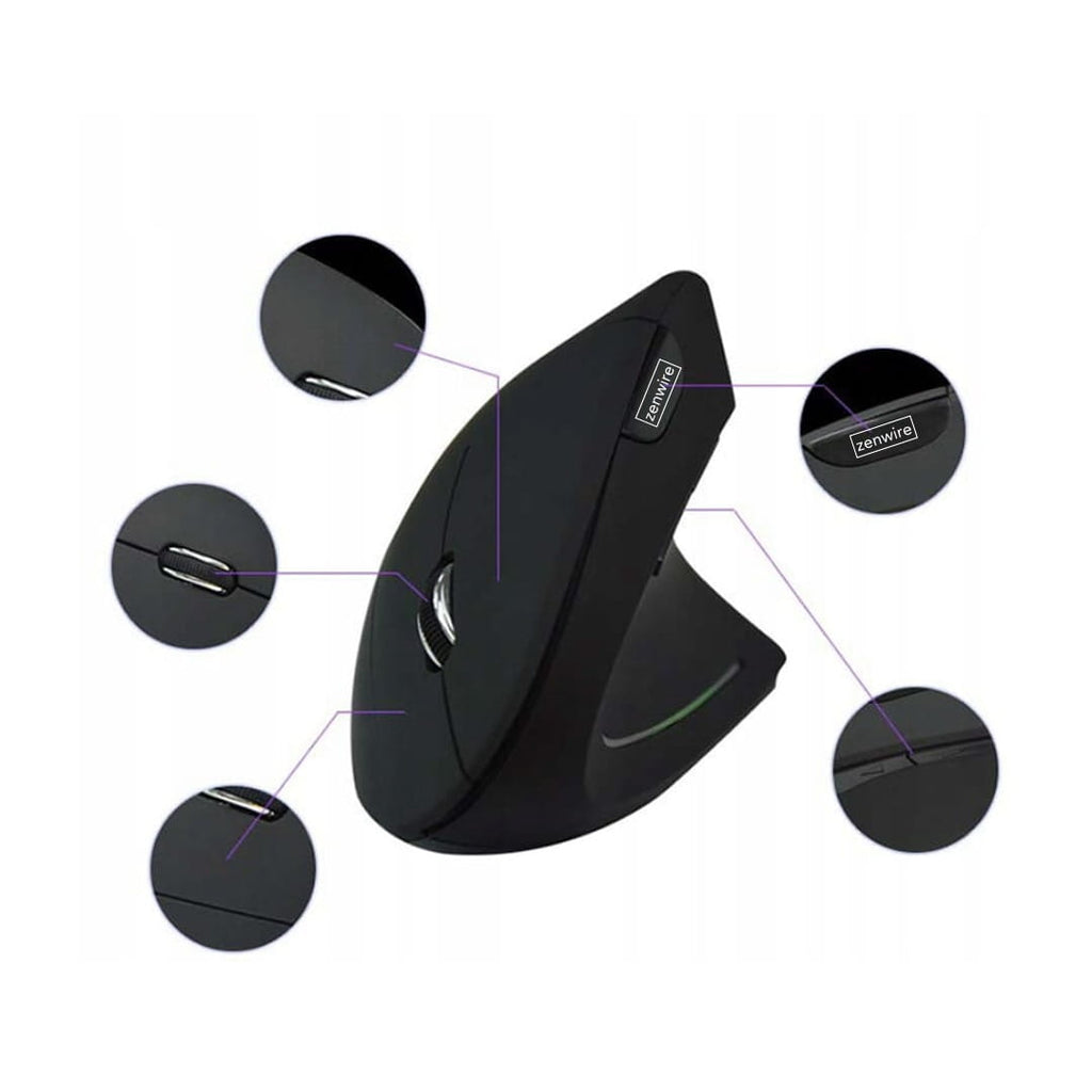 Souris verticale sans fil ergonomique Zenwire X7