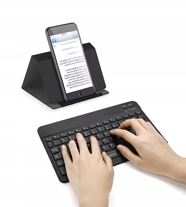 Clavier sans fil Bluetooth 5.0 pour tablette SLIM, universel et portable, Zenwire WLK-620