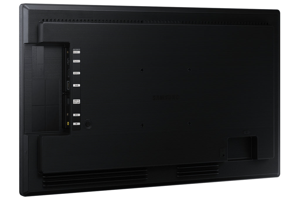 Samsung QB24C-T Écran plat de signalisation numérique 61 cm (24") LED Wifi 250 cd/m² Full HD Noir Écran tactile Intégré dans le processeur Tizen 7.0 16/7