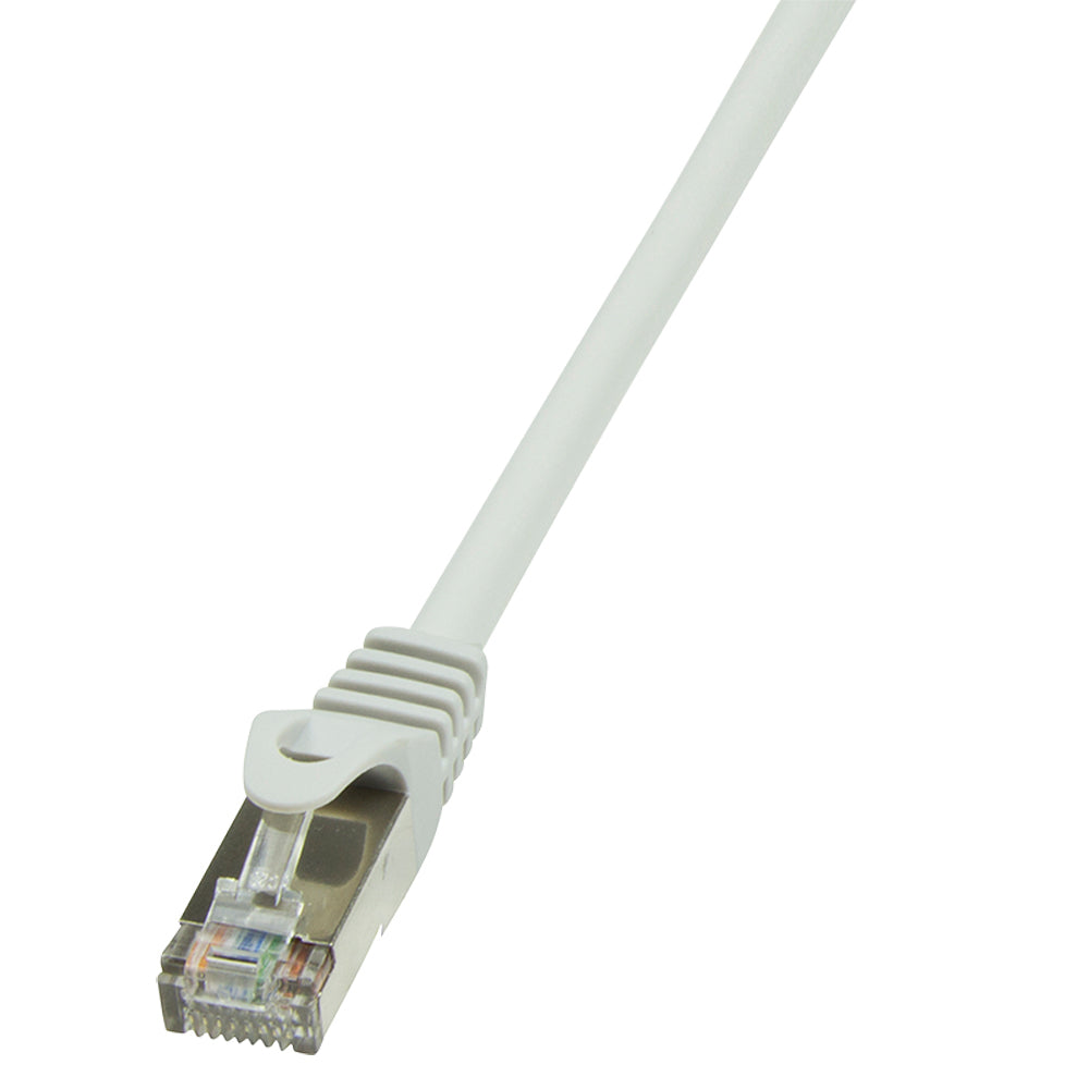 LogiLink 0.5m Cat.5e SF/UTP câble de réseau Gris 0,5 m Cat5e SF/UTP (S-FTP)
