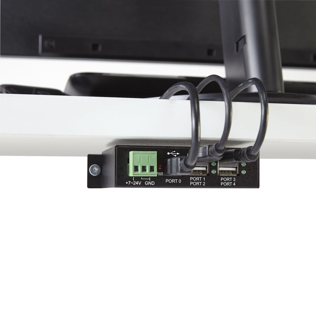 StarTech.com Hub USB industriel robuste 4 ports montable