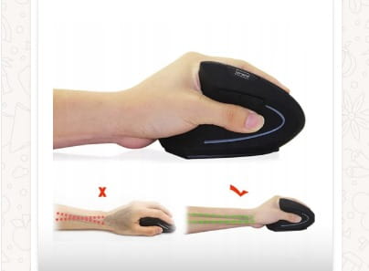 SOURIS verticale ergonomique filaire Zenwire X5