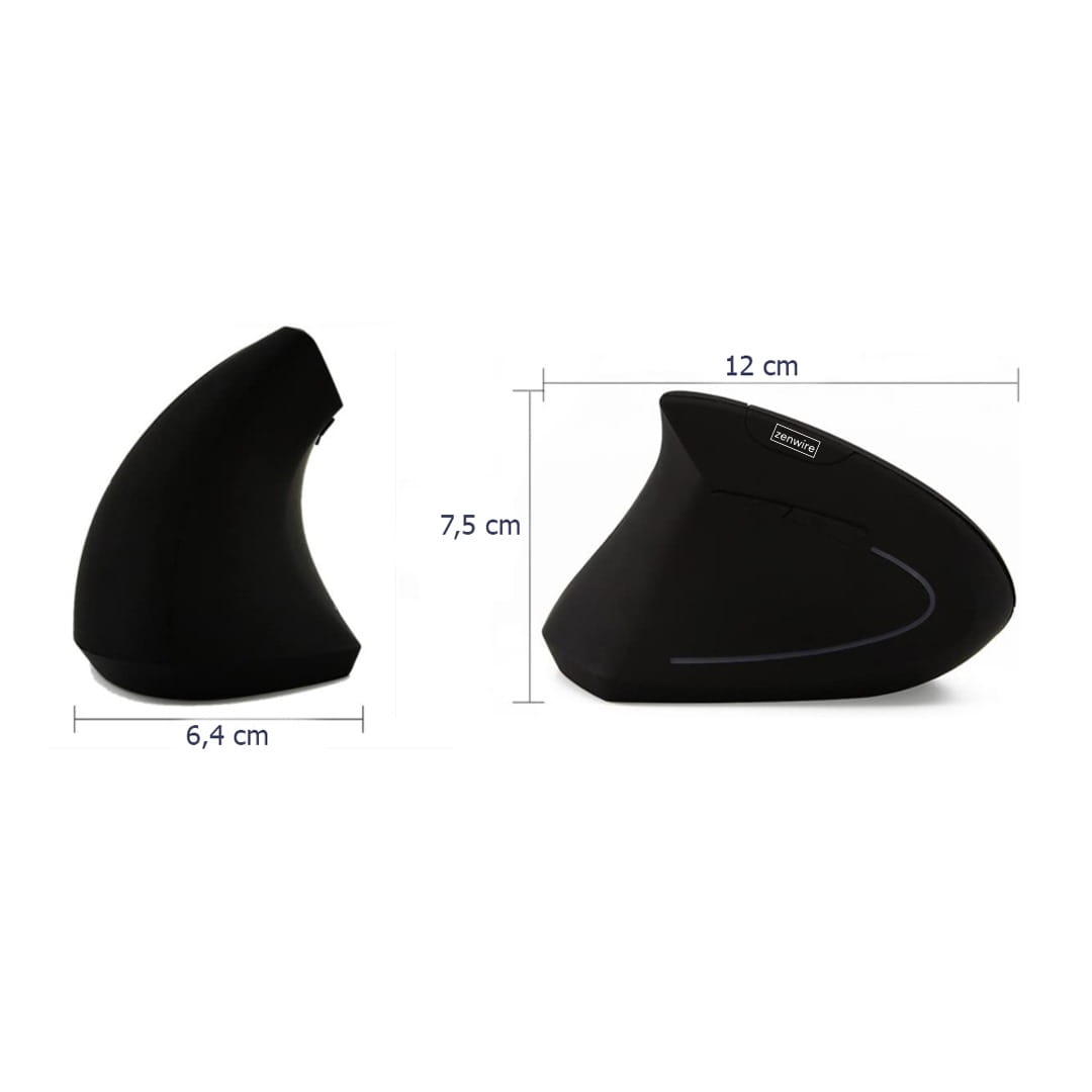 SOURIS verticale ergonomique filaire Zenwire X5