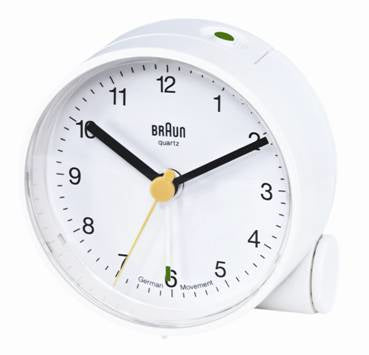 Braun BNC 001 Réveil à quartz Blanc
