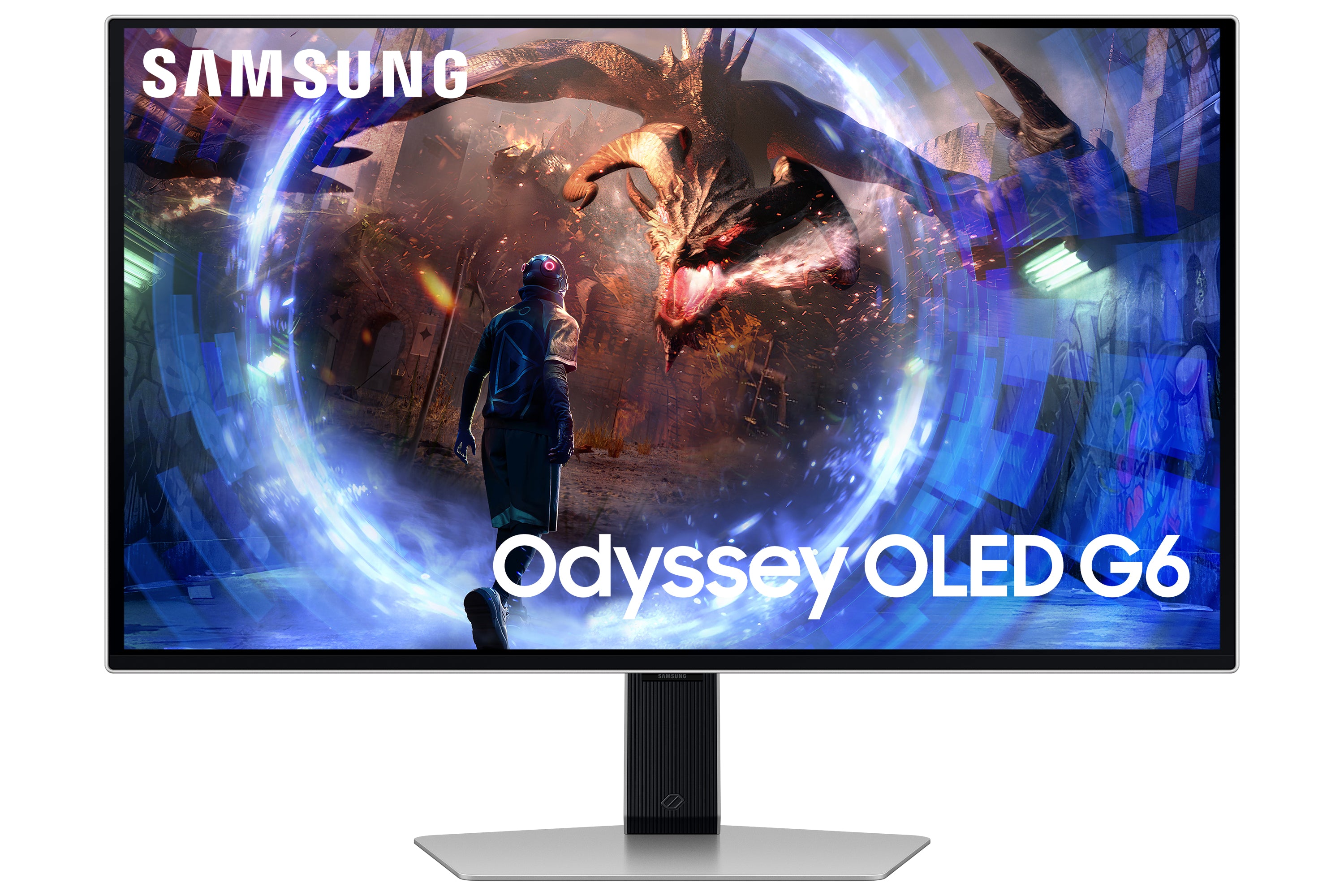 Samsung Samsung G60SD écran plat de PC 68,6 cm (27") 2560 x 1440 pixels Quad HD OLED Argent