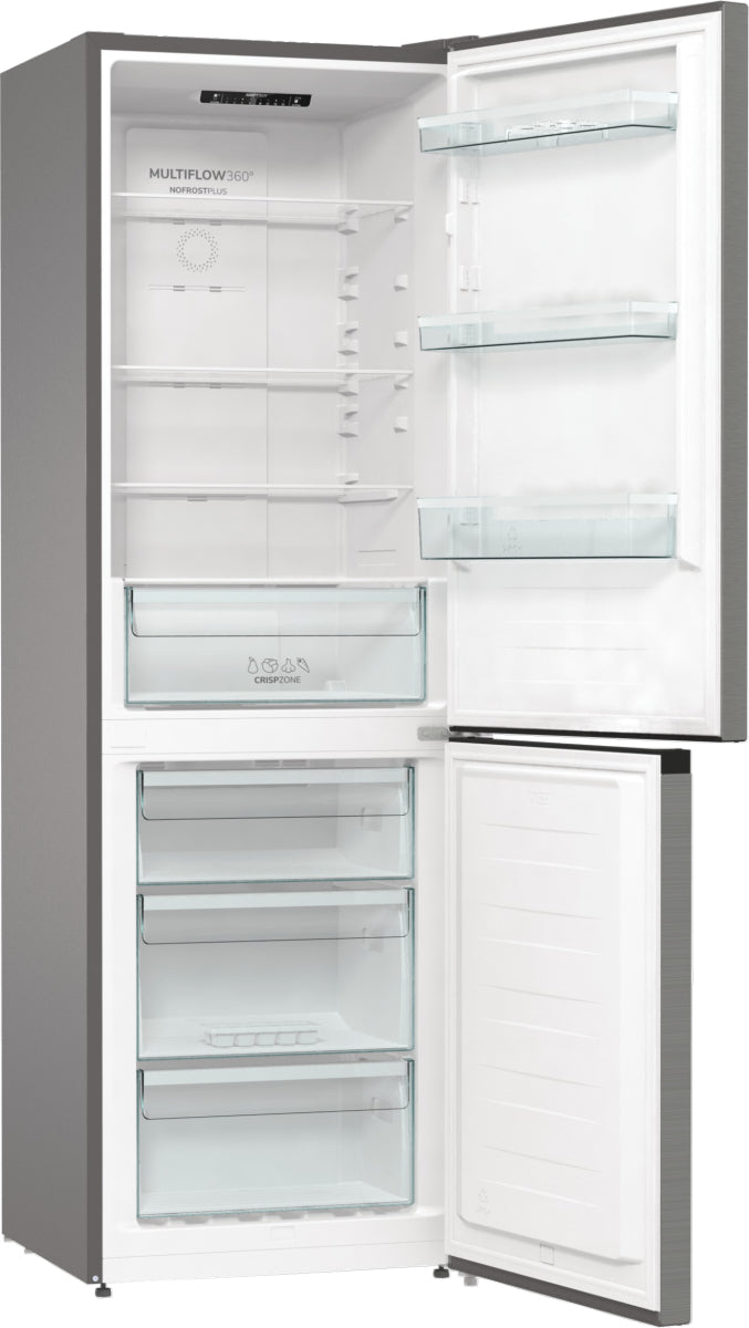 Gorenje NRK61CS2XL4 Pose libre 300 L Gris, Acier inoxydable, Gris foncé - vue 3