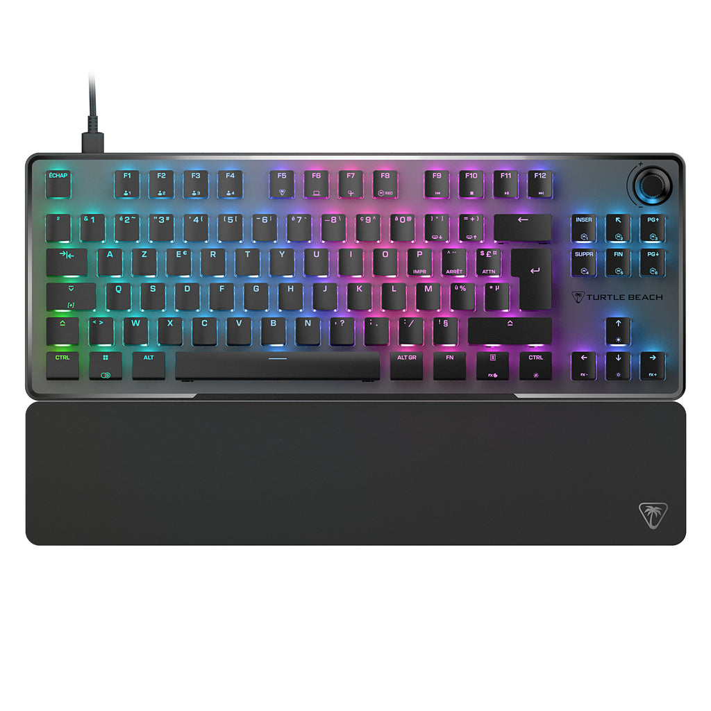 Turtle Beach Clavier gaming RGB mécanique magnétique Vulcan II TKL Pro