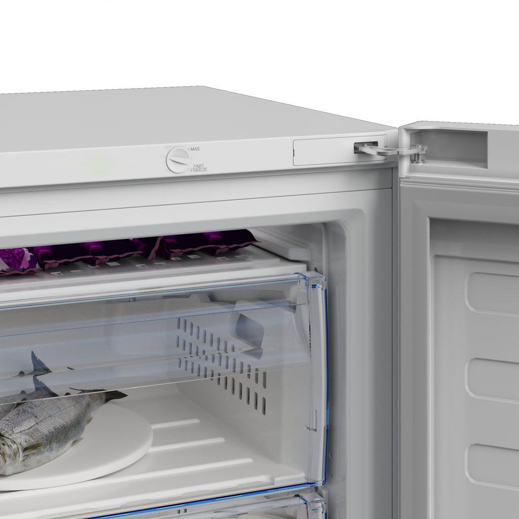 Beko RFSA240M41WN Congélateur vertical Pose libre 215 L Blanc