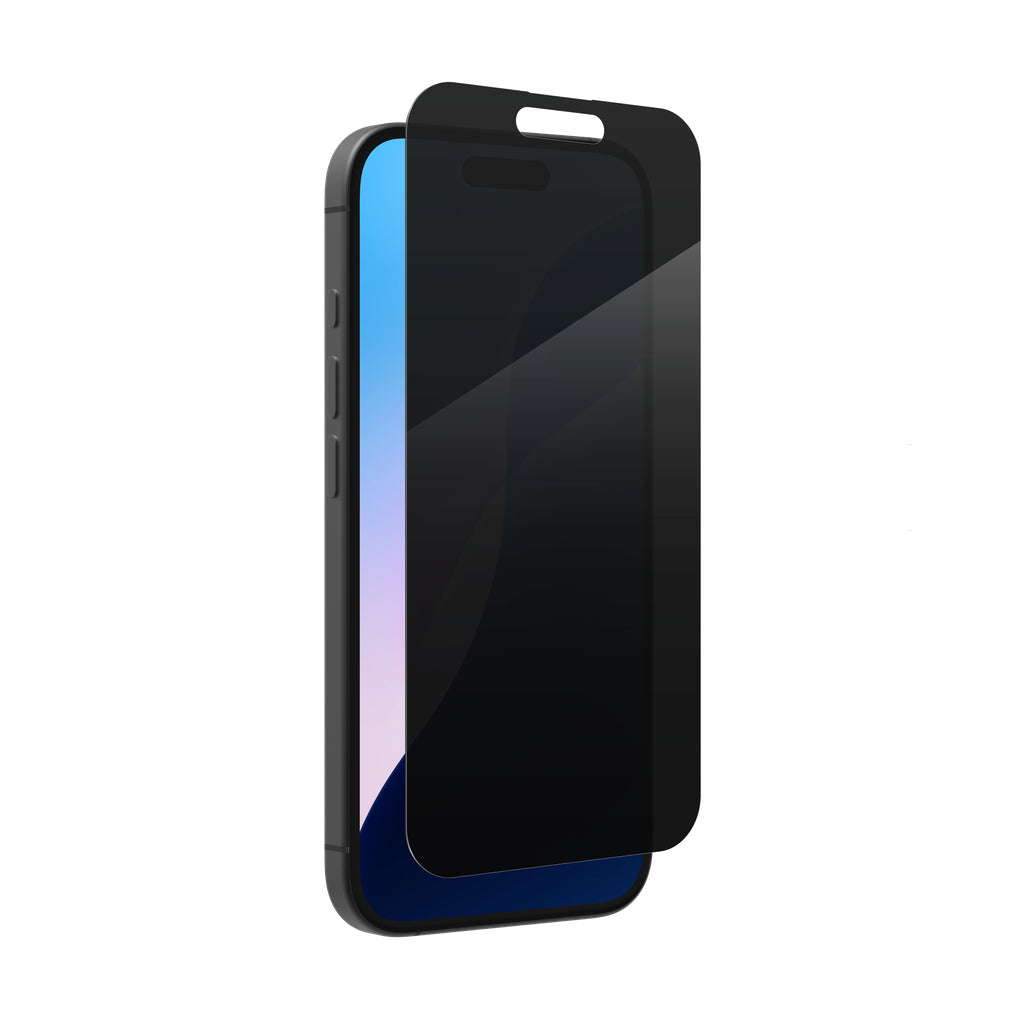 InvisibleShield Glass Elite Privacy Protection d'Écran pour iPhone 16 et iPhone 15
