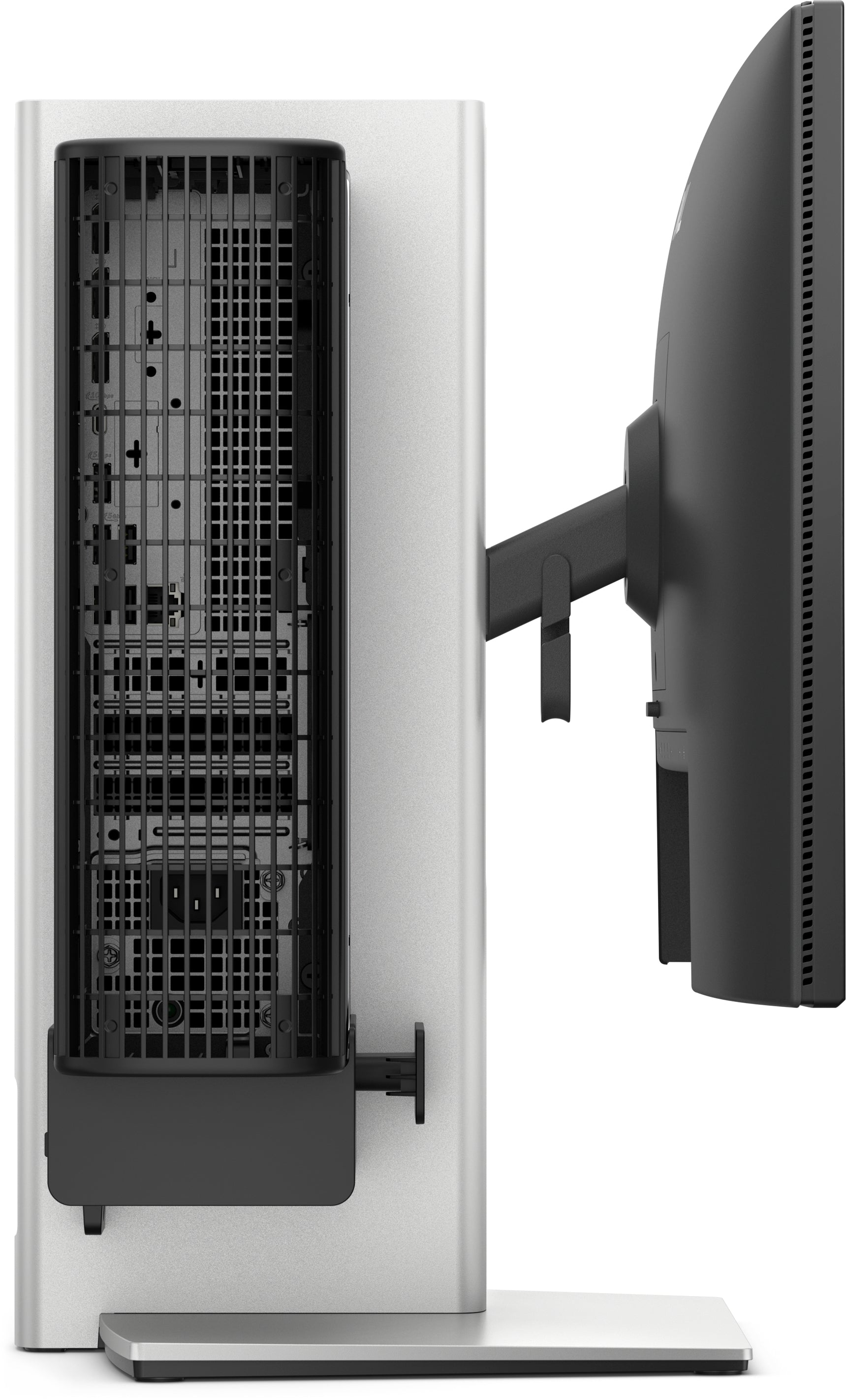 DELL Pro Slim OSS25 68,6 cm (27") Bureau Noir, Argent