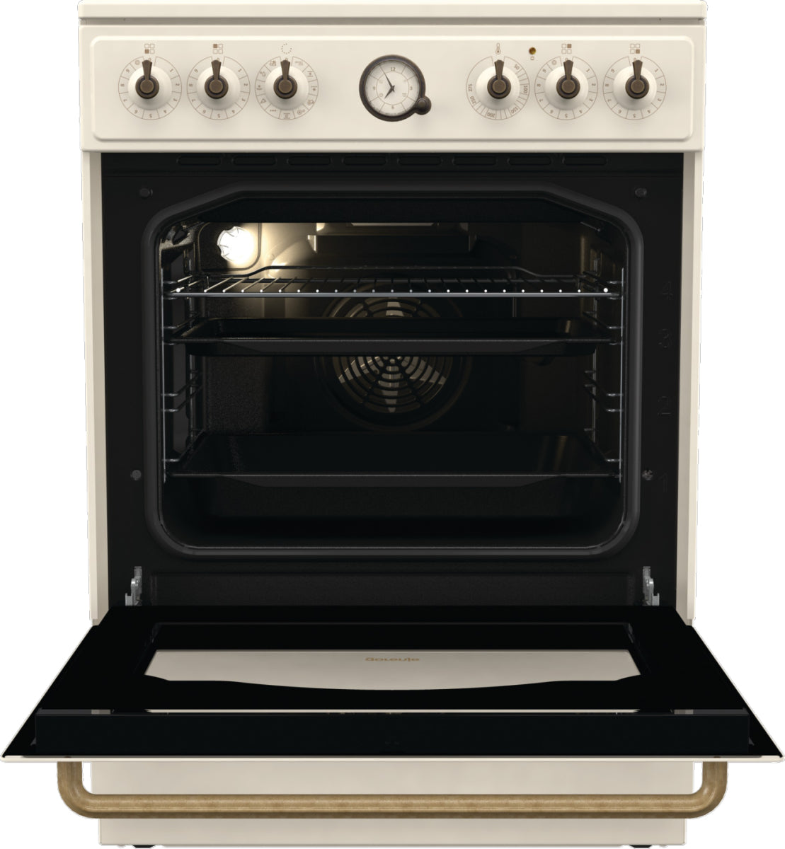 Gorenje GECS6B70CLI Cuisinière Céramique Beige