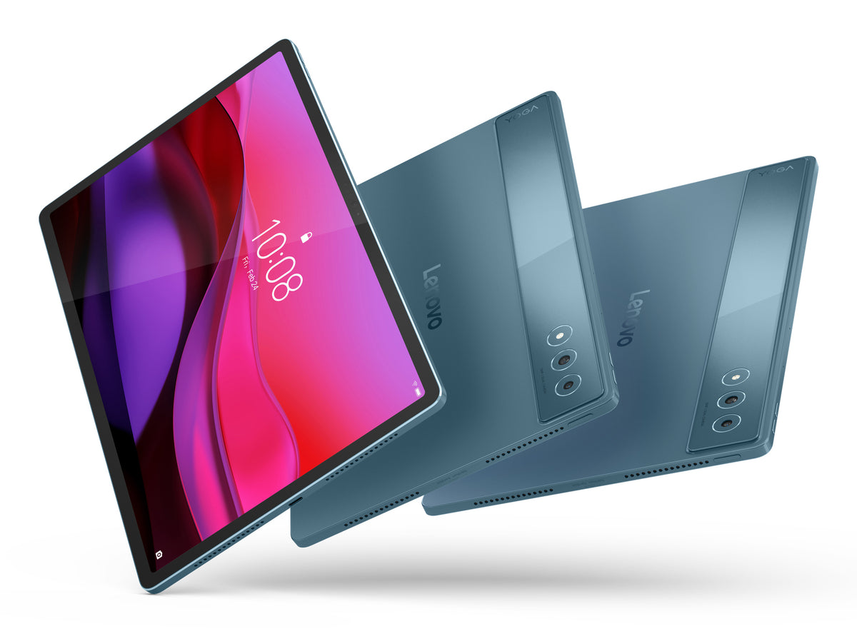 Lenovo Yoga Tab Plus Snapdragon 12.7" 256 Go 16 Go Wi-Fi 7 Android 14 Bleu