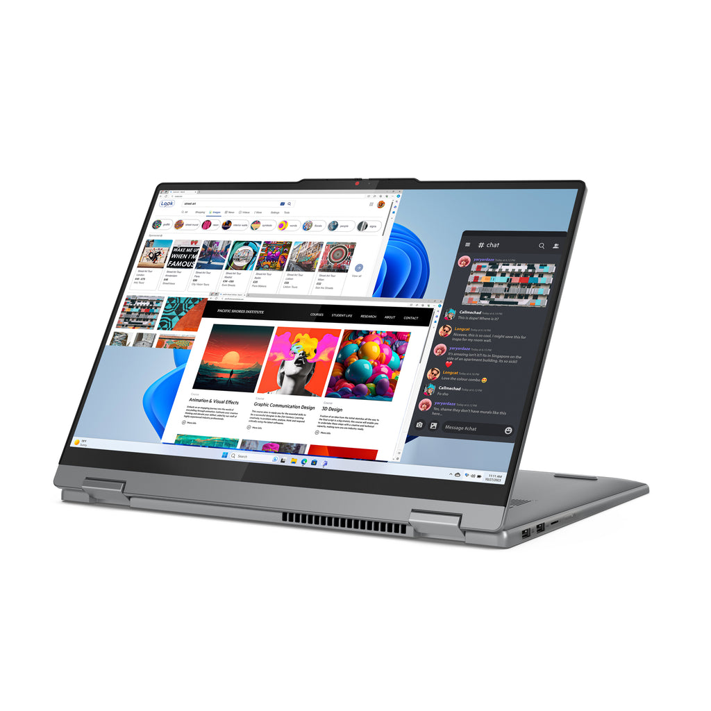 Lenovo IdeaPad 5 2-in-1 16IRU9 Intel Core 7 150U Hybride (2-en-1) 40,6 cm (16") Écran tactile WUXGA 16 Go LPDDR5x-SDRAM 