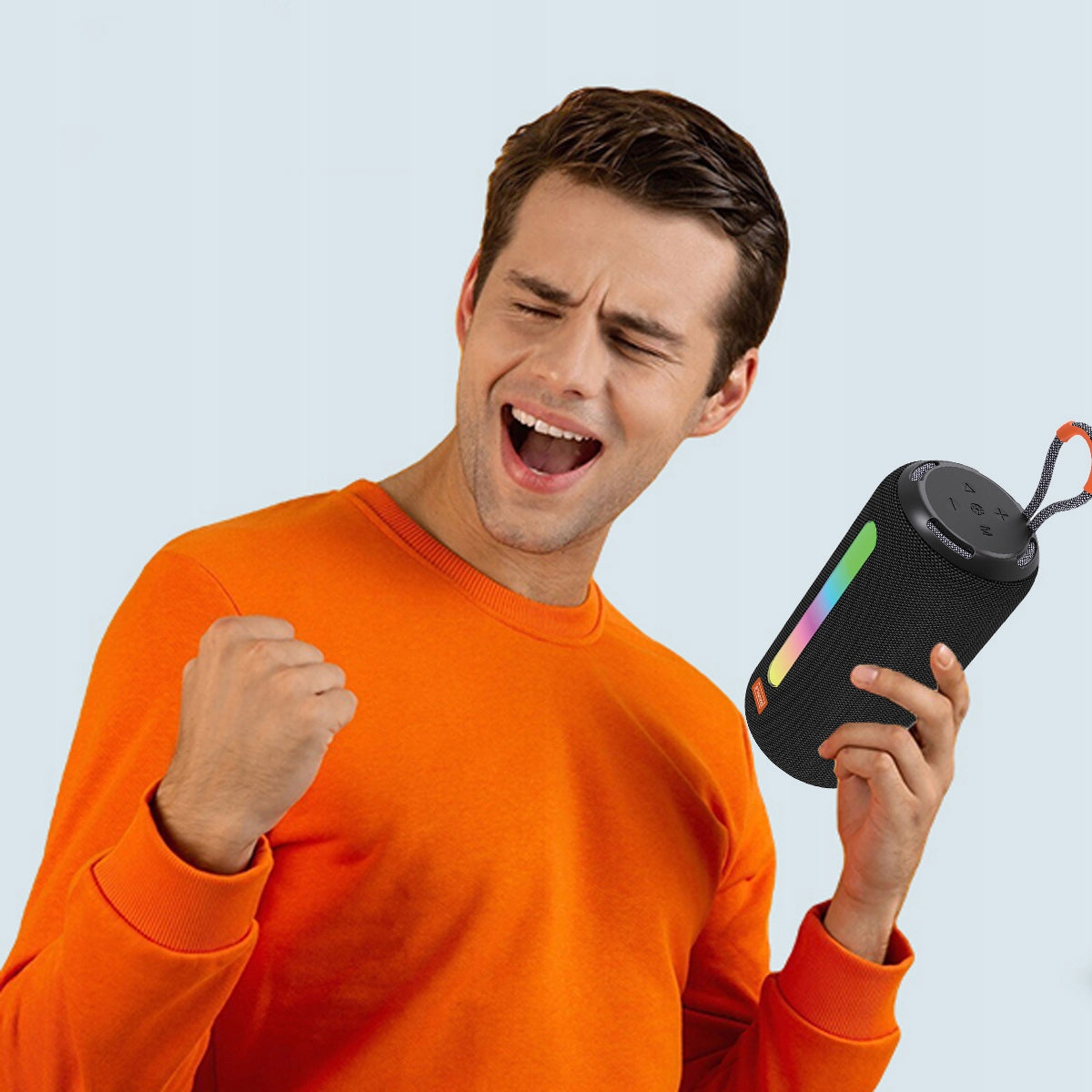 Enceinte Bluetooth portable sans fil avec radio FM, chaîne stéréo et lecteur MP3, 26 W, Zenwire BS-09