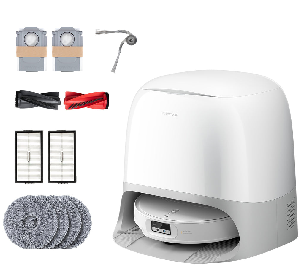 Roborock Qrevo Curv 2 ProX Blanc