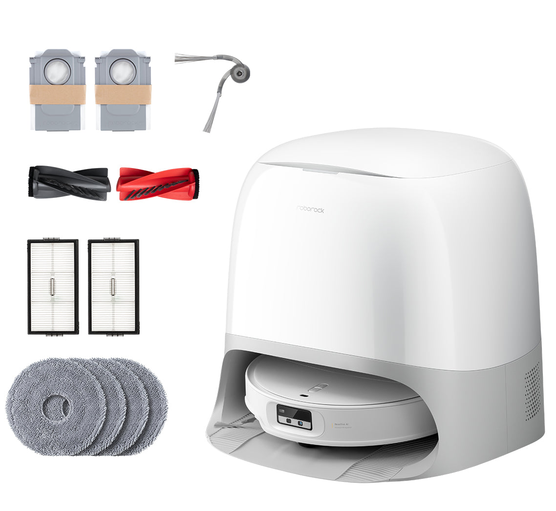 Roborock Qrevo Curv 2 ProX Blanc