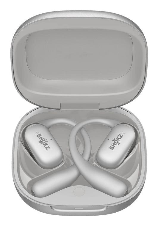 SHOKZ OpenFit 2+ Casques Sans fil Crochets auriculaires, Ecouteurs Appels/Musique Bluetooth Gris