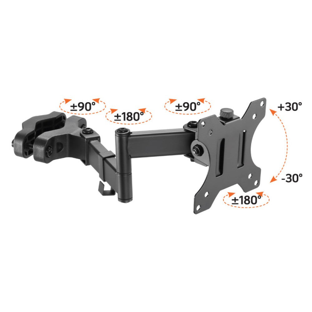 Techly ICA-LCD 110BK support pour téléviseur 81,3 cm (32") Noir - vue 4