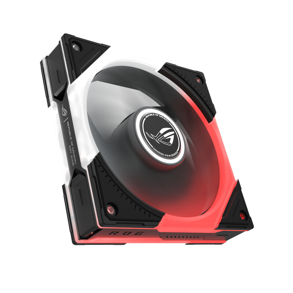 ASUS ROG Eurux GR120 ARGB Reverse Fan - Single Pack Kabinetblæser 1-pack Sort 120 mm - vue 2
