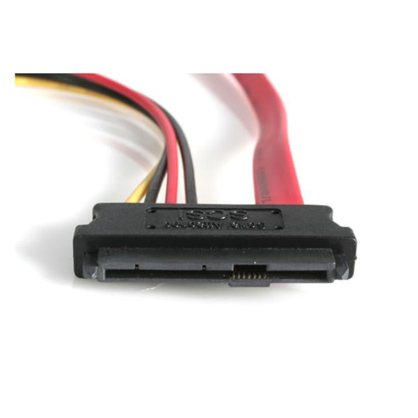 StarTech.com Câble Adaptateur SAS SFF 8482 vers SATA avec Alimentation LP4 - 46 cm - vue 3