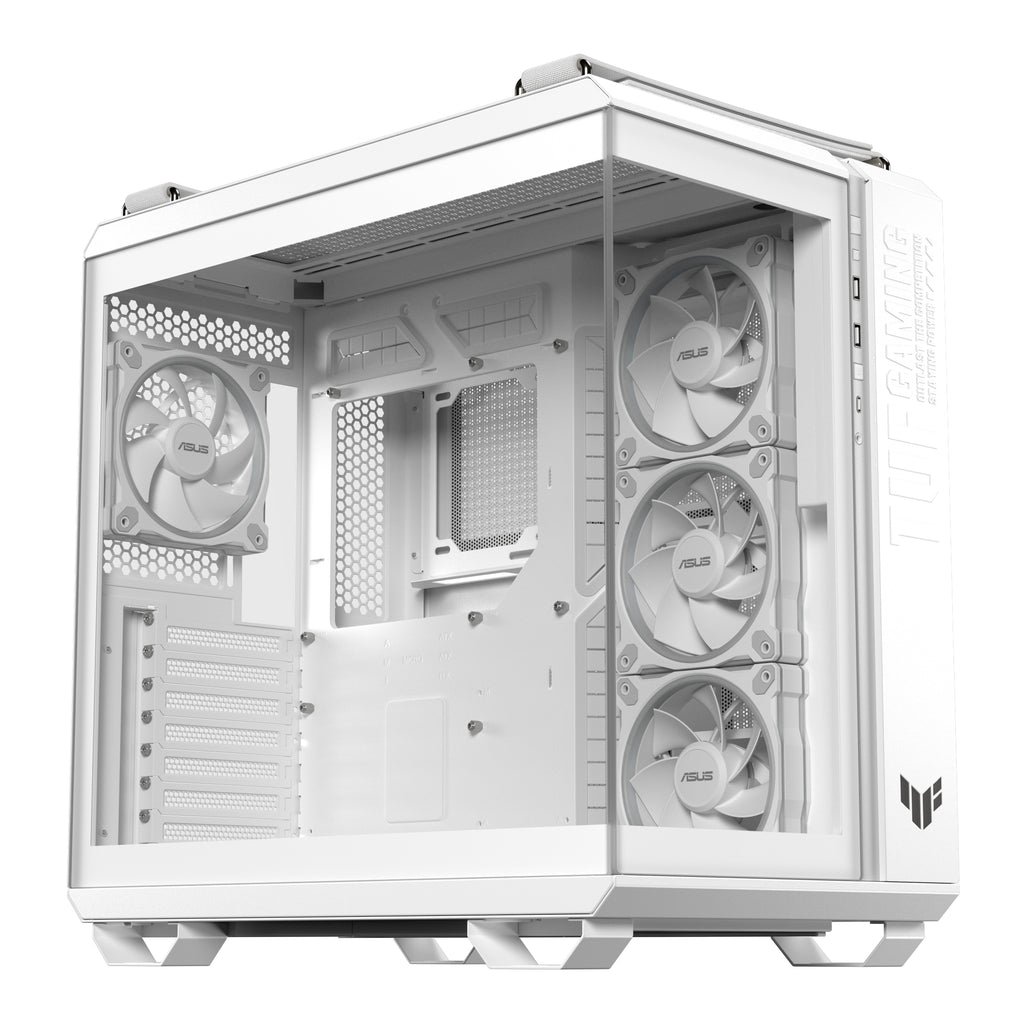 ASUS TUF GAMING GT502 Horizon TG ARGB White Midi Tower Blanc