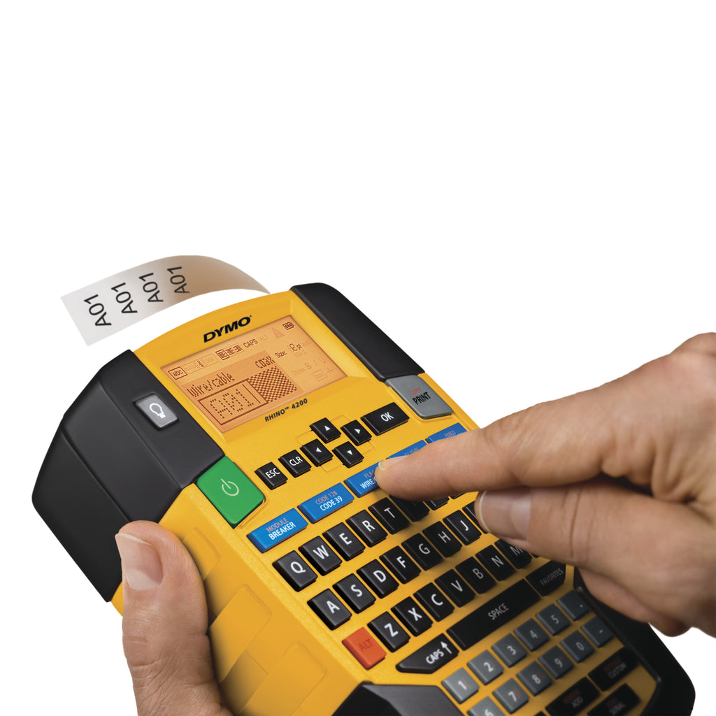 DYMO RHINO 4200 imprimante pour étiquettes Transfert thermique QWERTZ - vue 3