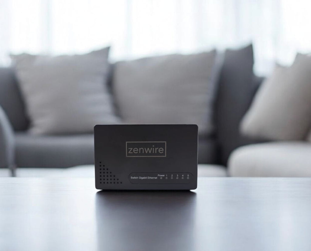 Commutateur LAN Zenwire SG1005 à 5 ports Gigabit Ethernet 1 000 Mbps