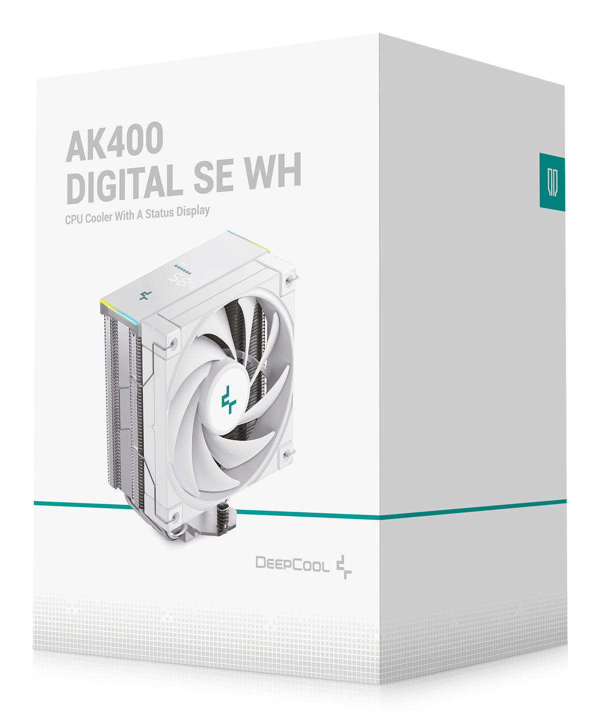 Deepcool AK400 DIGITAL SE Ventirad CPU 120 mm, Blanc